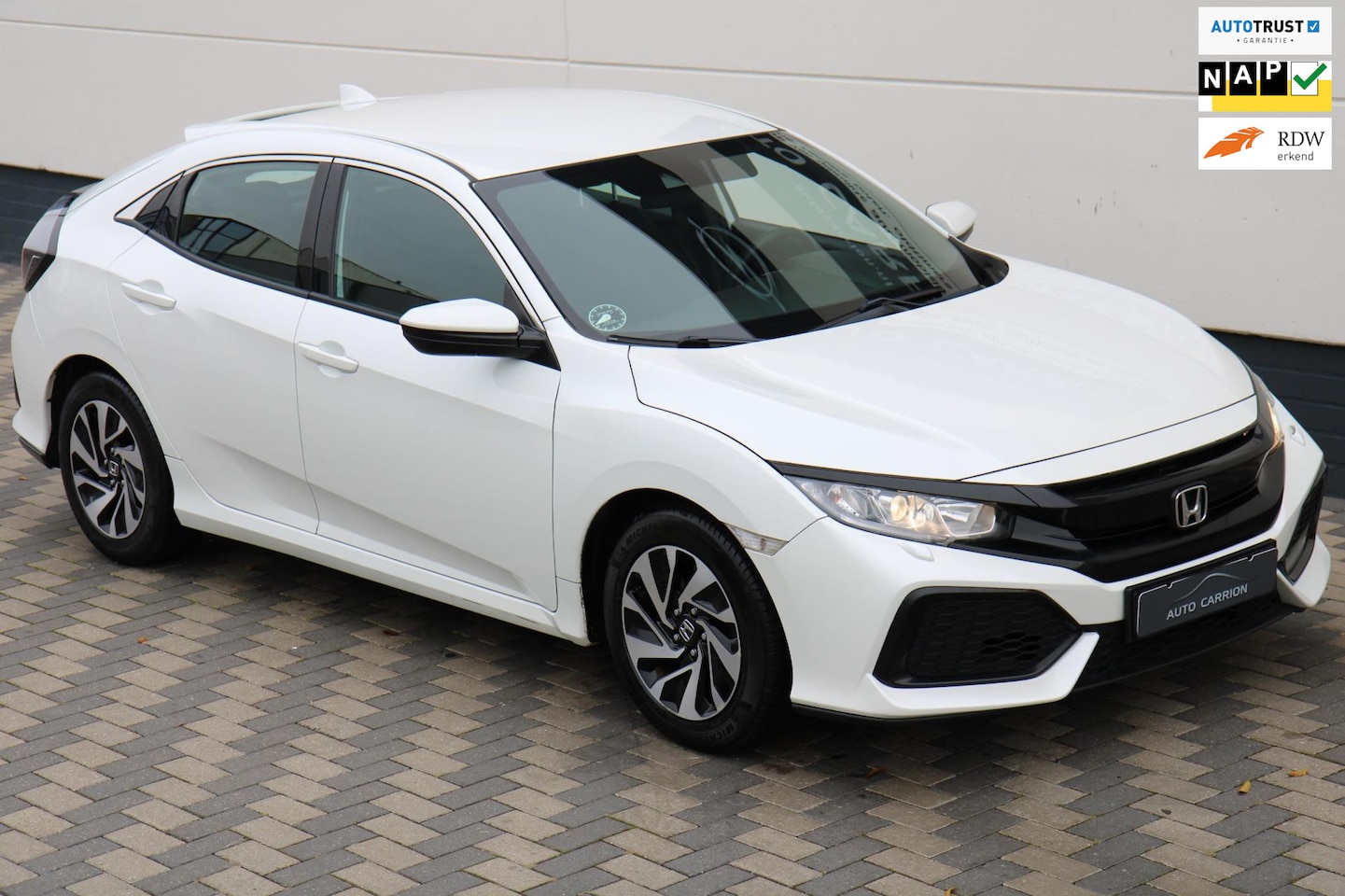 Honda Civic - 1.0 i-VTEC 129PK Climate Cruise Trekhaak !! - AutoWereld.nl