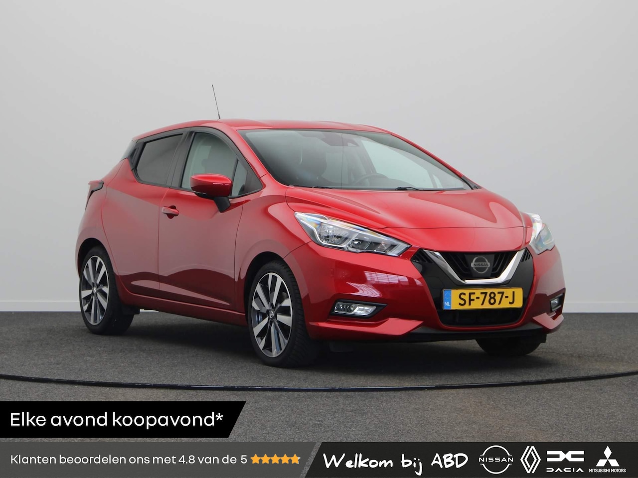 Nissan Micra - 90pk IG-T Tekna | Parkeersensoren Achter met Camera | Bose Audio | Keyless Entry | Keyless - AutoWereld.nl