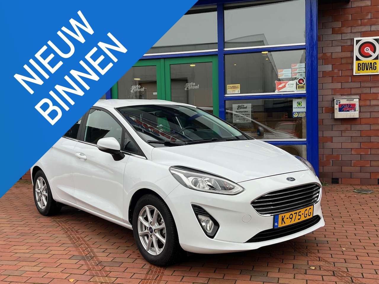 Ford Fiesta - 1.0 EcoBoost Hybrid Titanium Navigatie met carpaly/android - AutoWereld.nl