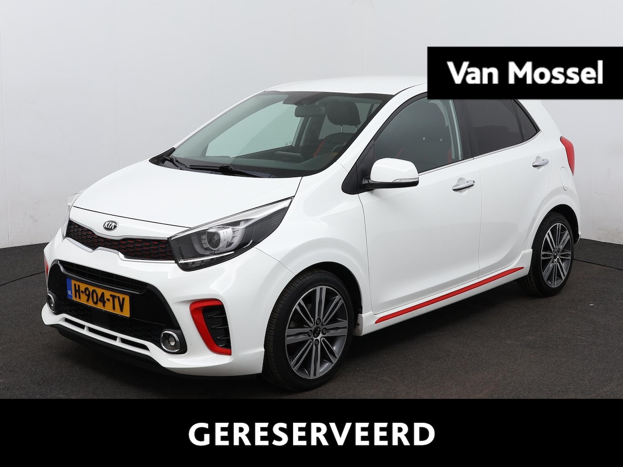 Kia Picanto - 1.2 CVVT GT-Line | Automaat | Airco | Navigatie - AutoWereld.nl