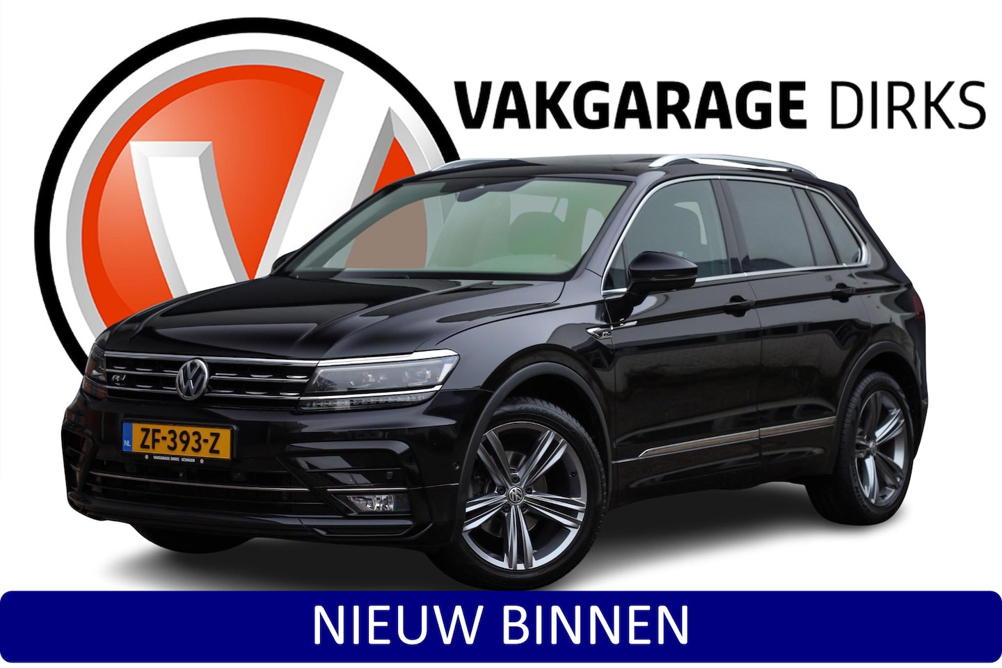 Volkswagen Tiguan - 1.5 TSI 150 pk DSG R-Line ✅ Pano ✅ 360Cam ✅ Vitrual ✅ Trekhaak - AutoWereld.nl