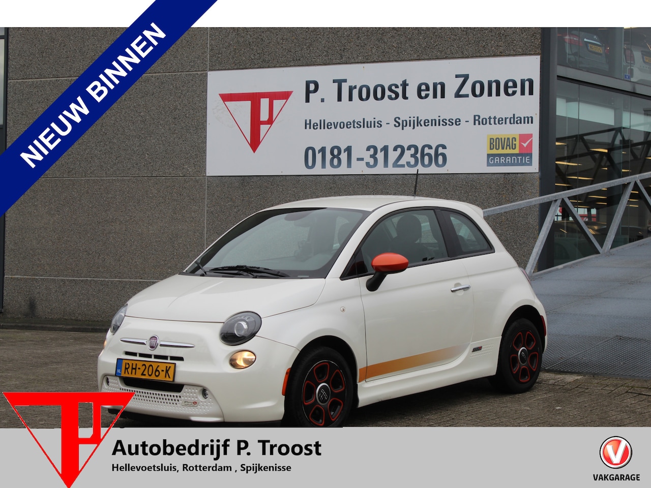 Fiat 500e - 24kwh Vol Elektrisch Automaat Cruise Control/Stoelverwaring/Clima/Airco - AutoWereld.nl