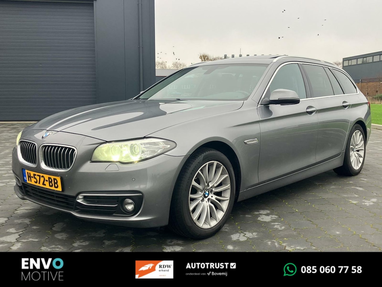 BMW 5-serie Touring - 520d M Sport Edit. High Exec.| Panorama - AutoWereld.nl