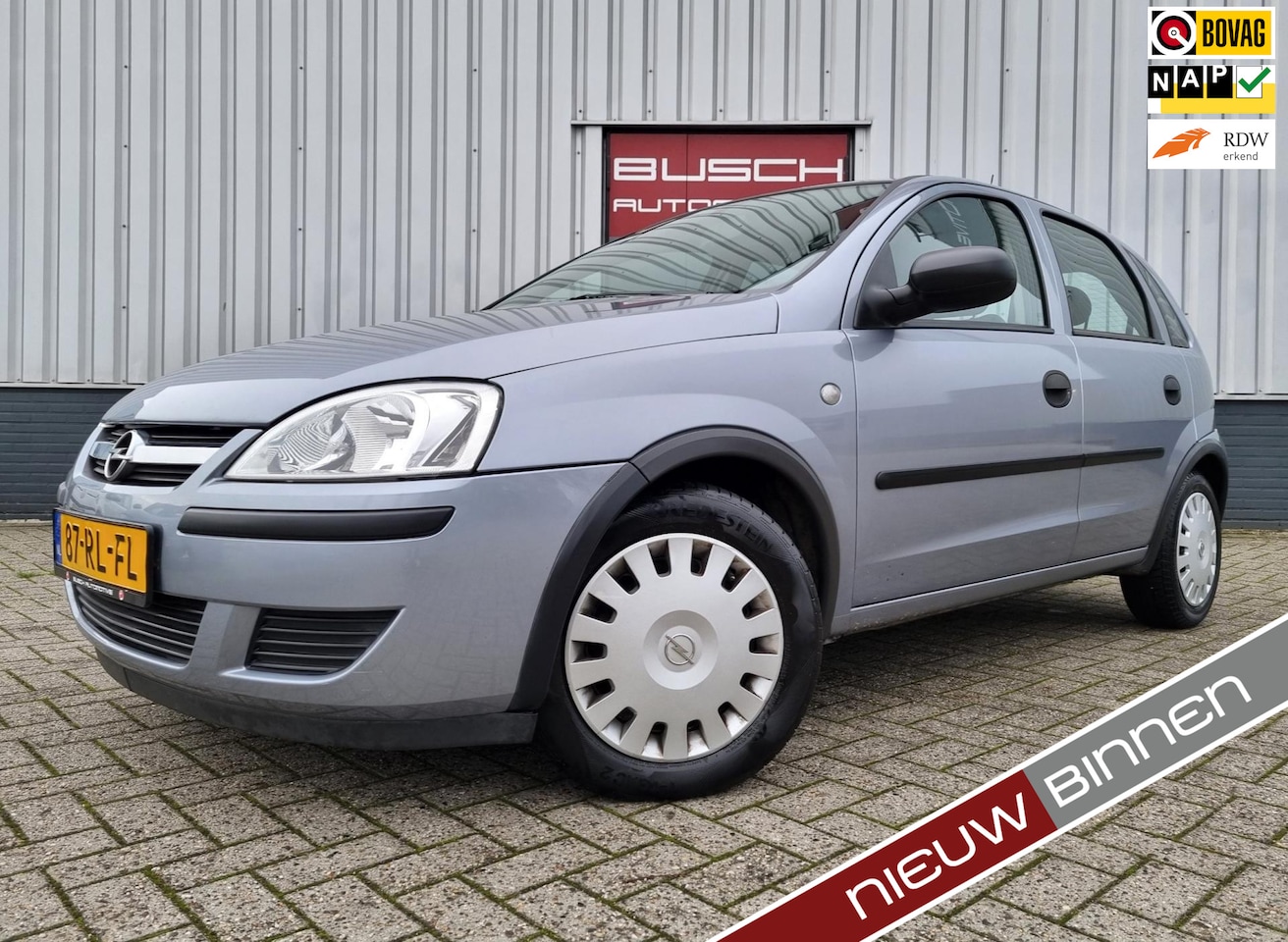 Opel Corsa - 1.2 16V 5 deurs Rhythm | AUTOMAAT | LAGE KM STAND | - AutoWereld.nl