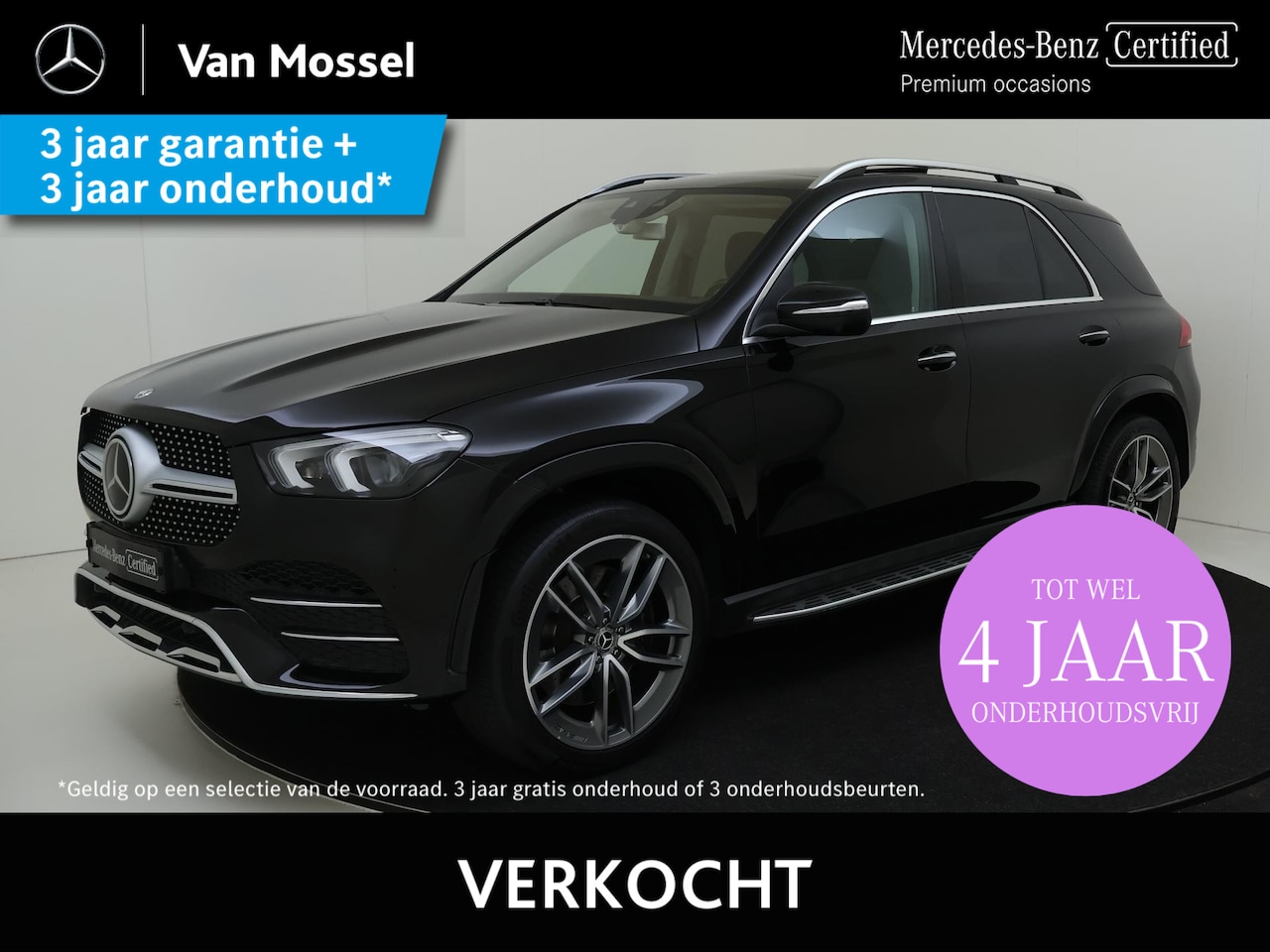 Mercedes-Benz GLE-Klasse - 450 4MATIC Premium Plus /AMG /Panoramadak /Burmester /Rijassistentiepakket /HUD /Memory - AutoWereld.nl