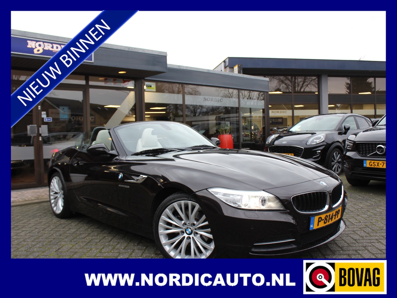 BMW Z4 Roadster - S DRIVE 20i HIGH EXECUTIVE IN UNIEKE STAAT !! NAVIGATIE - VERWARMDE EN ELECTRISCHE STOELEN - AutoWereld.nl