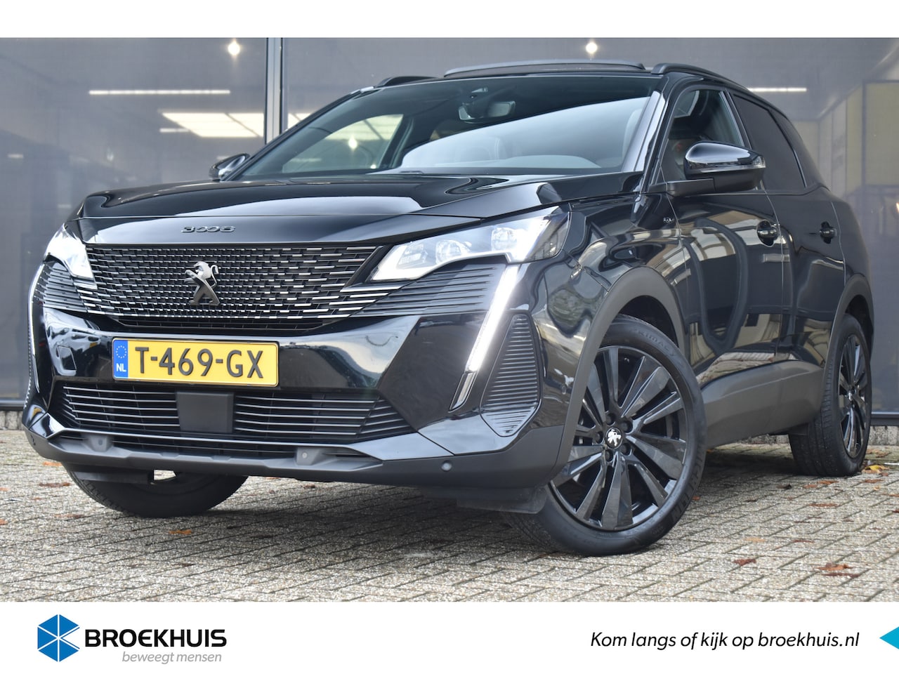 Peugeot 3008 - 1.2 PureTech GT 130pk Automaat | Schuif-/Kanteldak | Stoelverwarming | Black Pack | Alcant - AutoWereld.nl