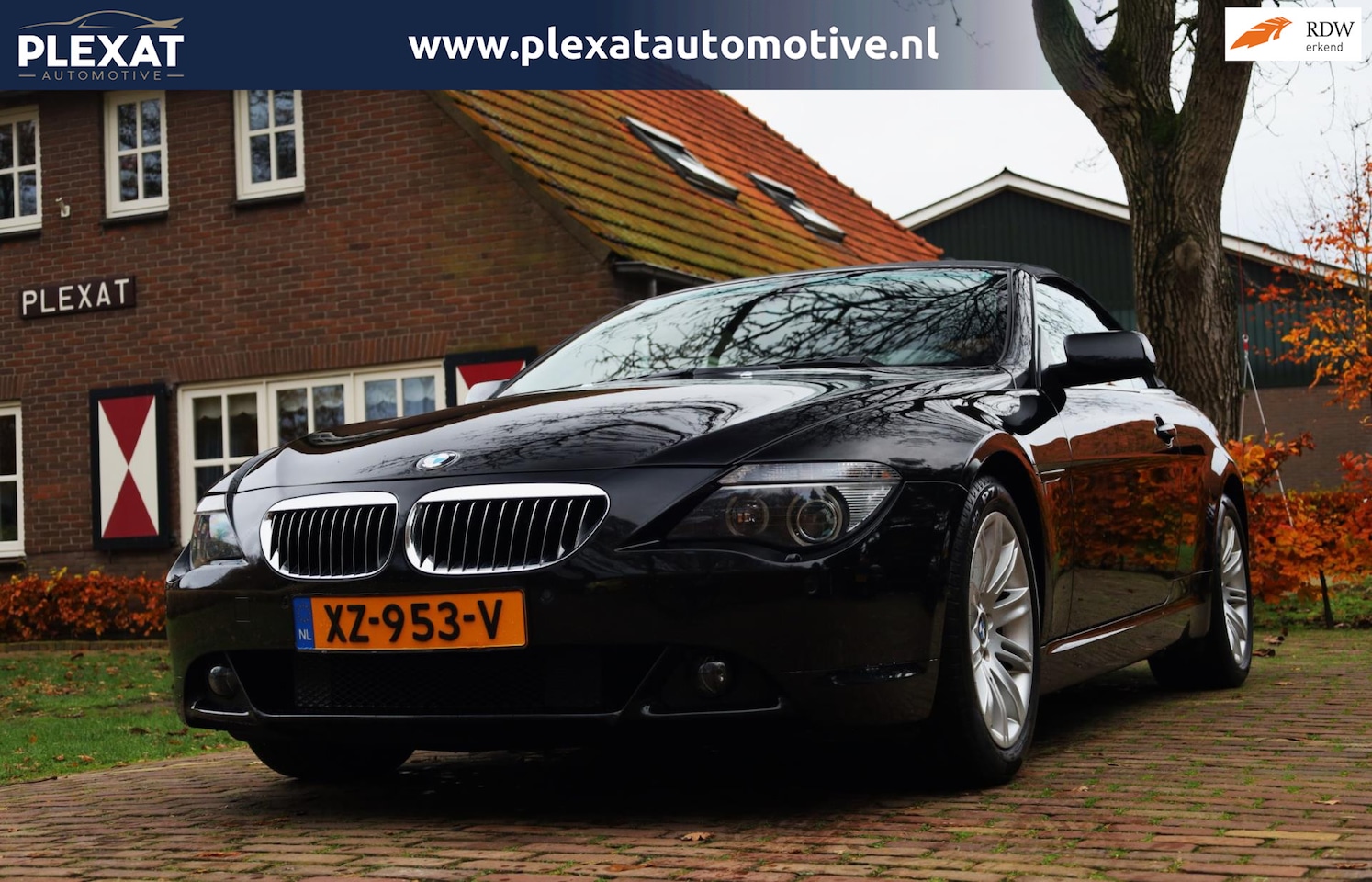 BMW 6-serie Cabrio - 645Ci V8 Aut. | Youngtimer | Klepseals V.V. | Navigatie | Xenon | Historie | Cruise | Stoe - AutoWereld.nl