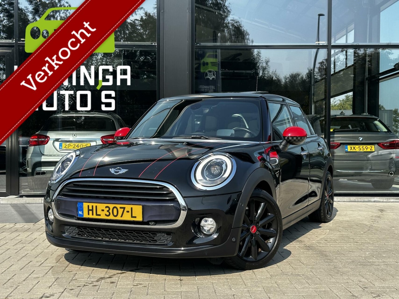 MINI Cooper - Mini 1.5 Business | 1/2 Leder | Head-up | JCW | Open dak | LED | ZEER COMPLEET - AutoWereld.nl