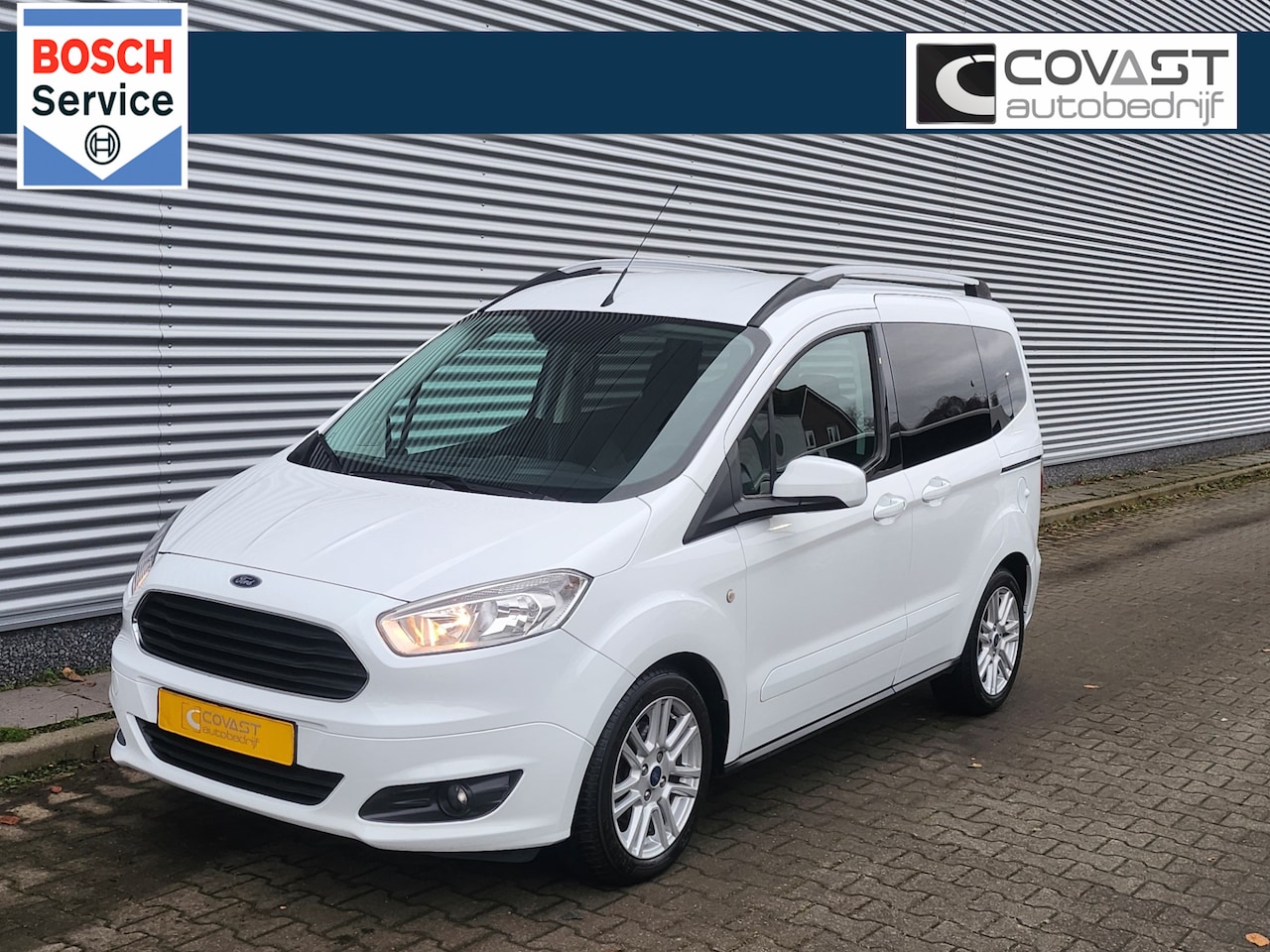 Ford Tourneo Courier - 1.0 Titanium | Clima | Cruise | Stoelvw. | Bluetooth | Voorruitvw. | Pdc. | - AutoWereld.nl