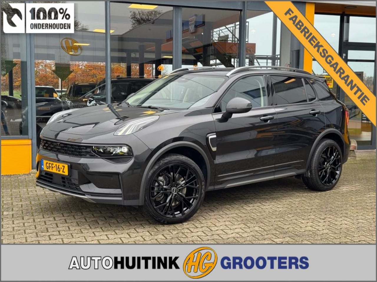 Lynk & Co 01 - 1.5 PHEV Hybrid 261 pk - Black Edition - 360 cam - 6.6KW laden - AutoWereld.nl