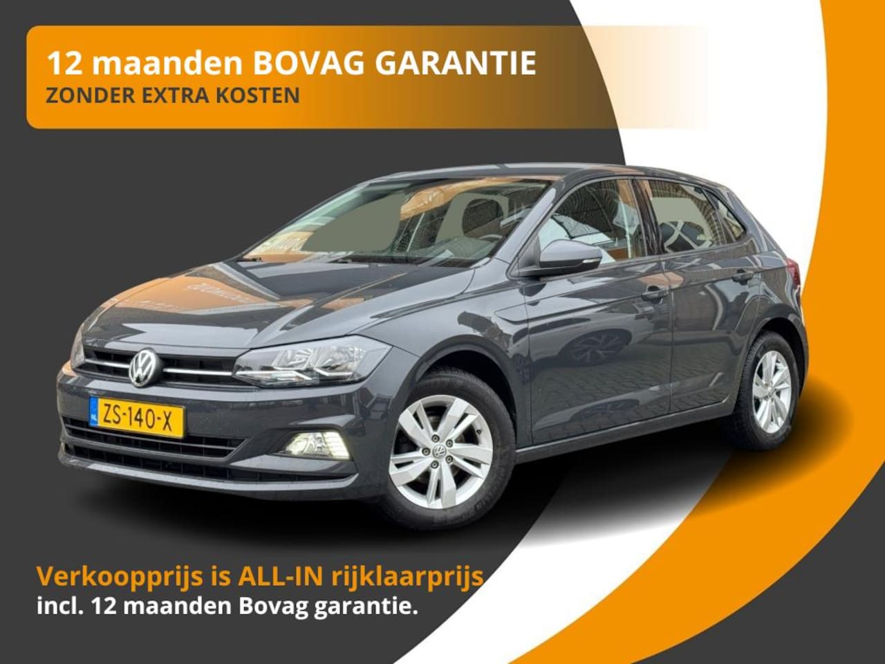 Volkswagen Polo - 1.0 TSI COMFORTLINE NAVI/ACC-CRUISE/CARPLAY/TREKHAAK/LMV/NL-AUTO - AutoWereld.nl