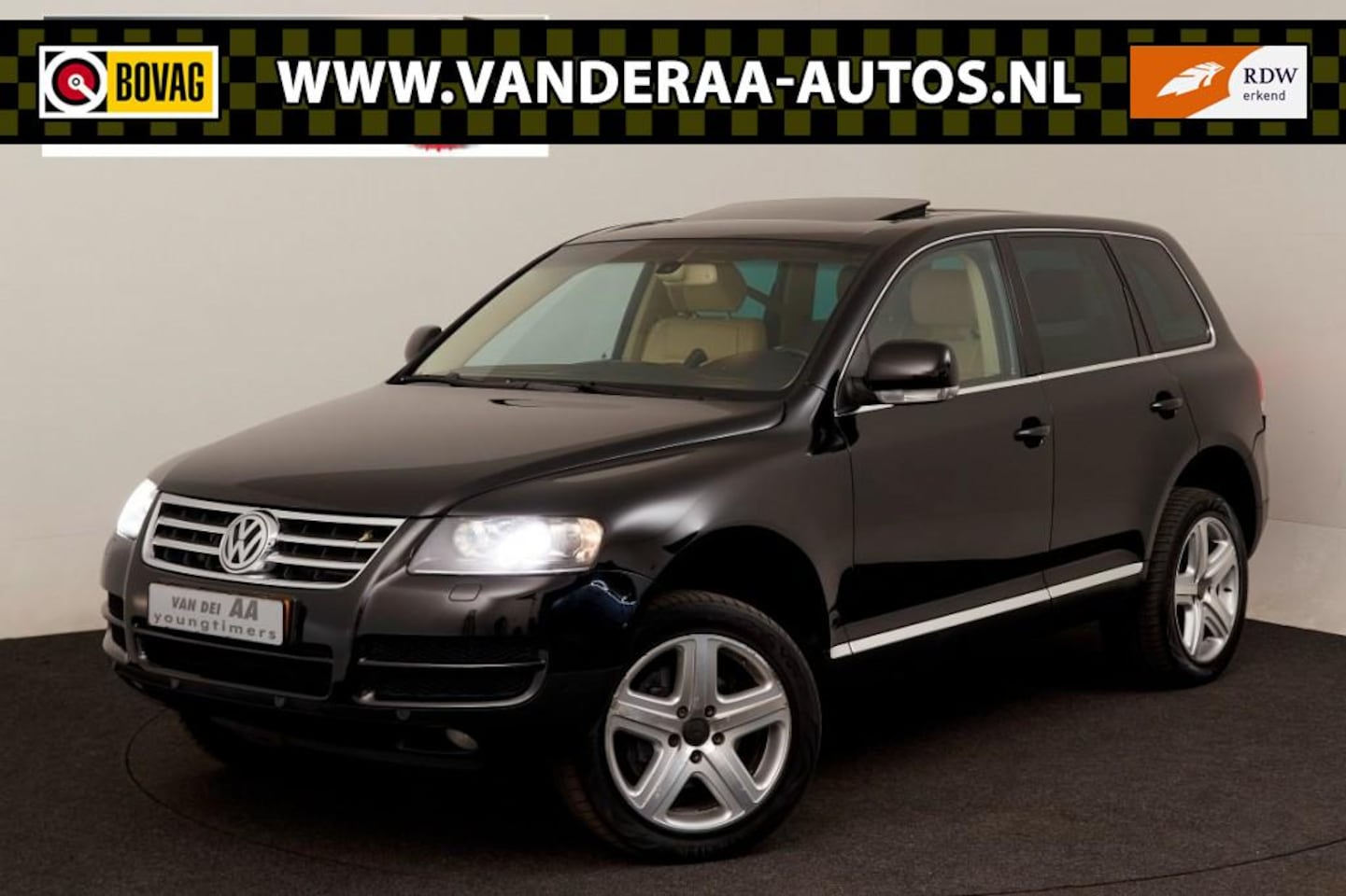 Volkswagen Touareg - 3.0 TDI V6 Hb 5-Drs 4X4 Automaat Youngtimer!!Fabrieks-Nieuw!! - AutoWereld.nl