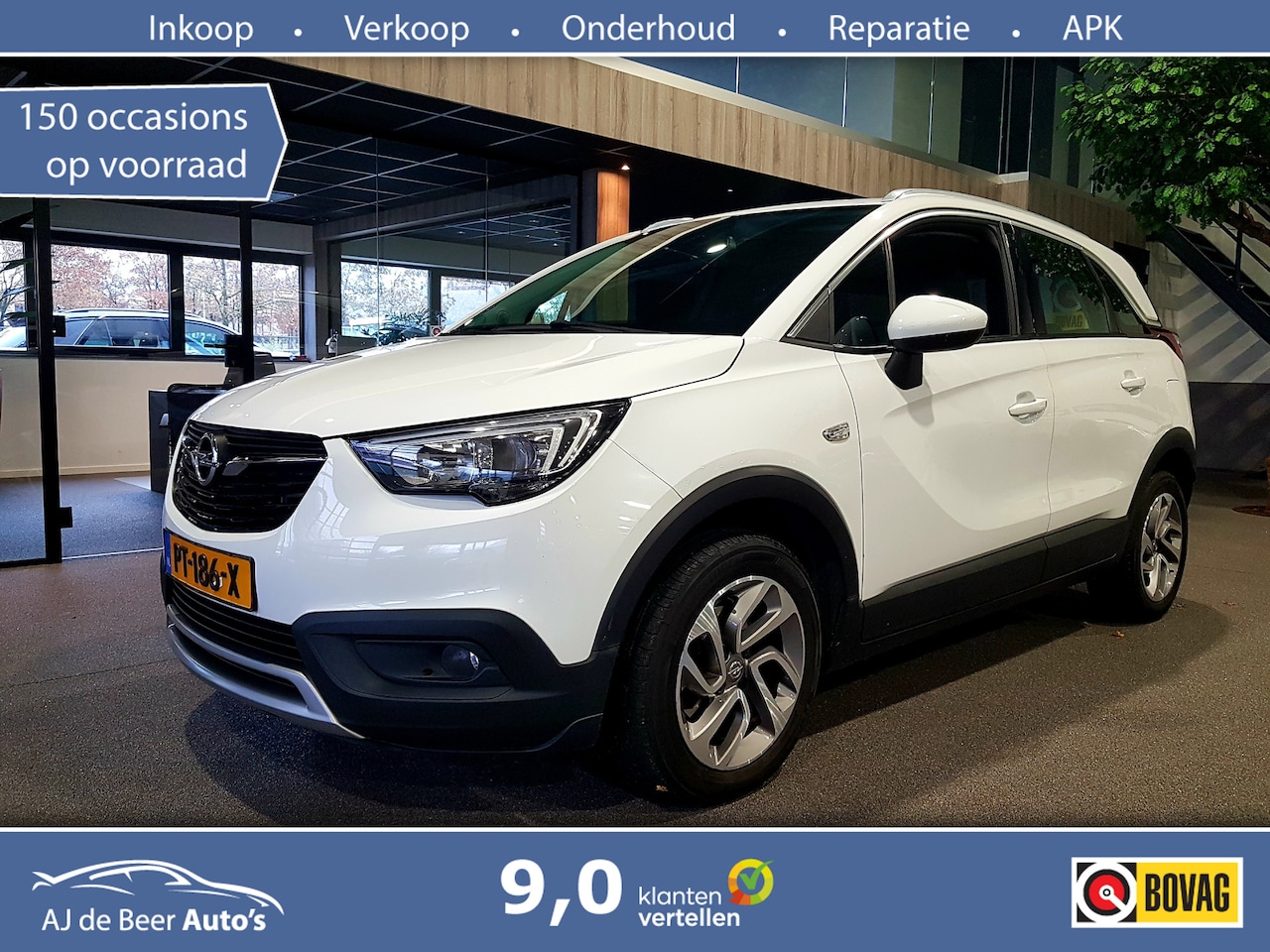 Opel Crossland X - 1.2 110pkTurbo Innovation Navigatie | Trekhaak | Sensoren | rijstrooksensor - AutoWereld.nl