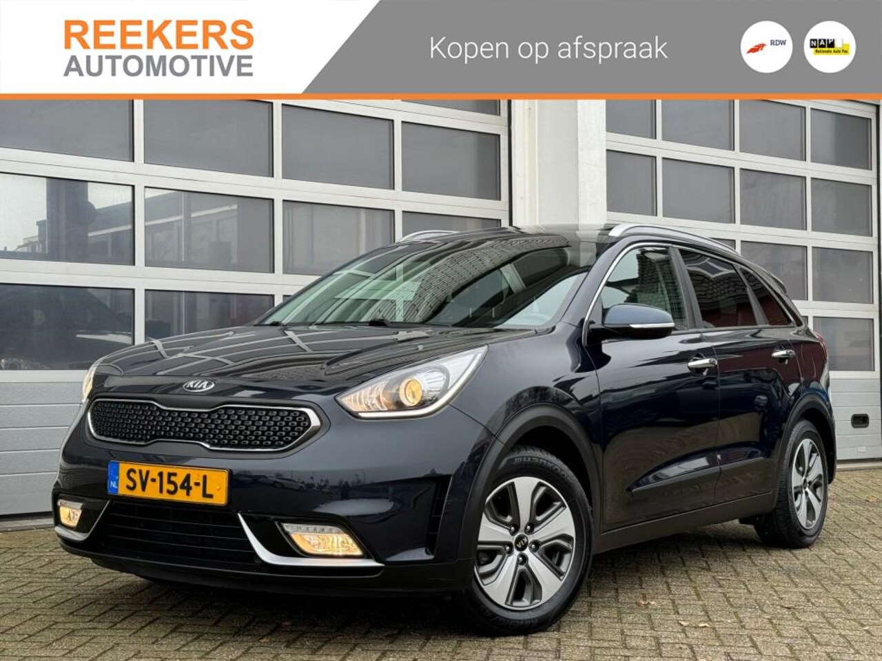 Kia Niro - 1.6 GDI H. DESIGN ED Hybride Trekhaak Dakje! - AutoWereld.nl