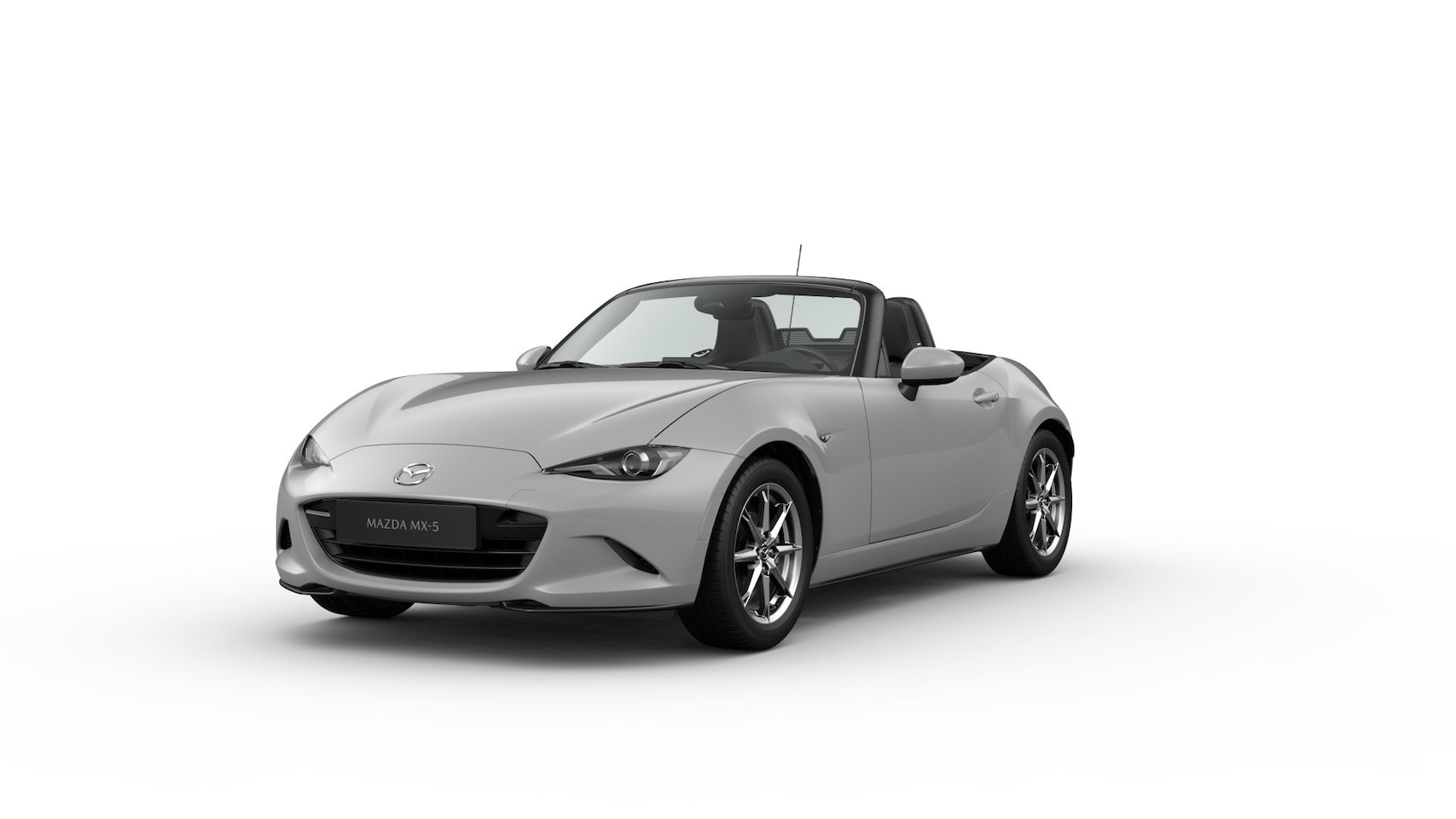 Mazda MX-5 - Roadster Skyactiv-G 132 6MT Exclusive-Line | 16-inch lichtmetalen velgen in Black Metallic - AutoWereld.nl