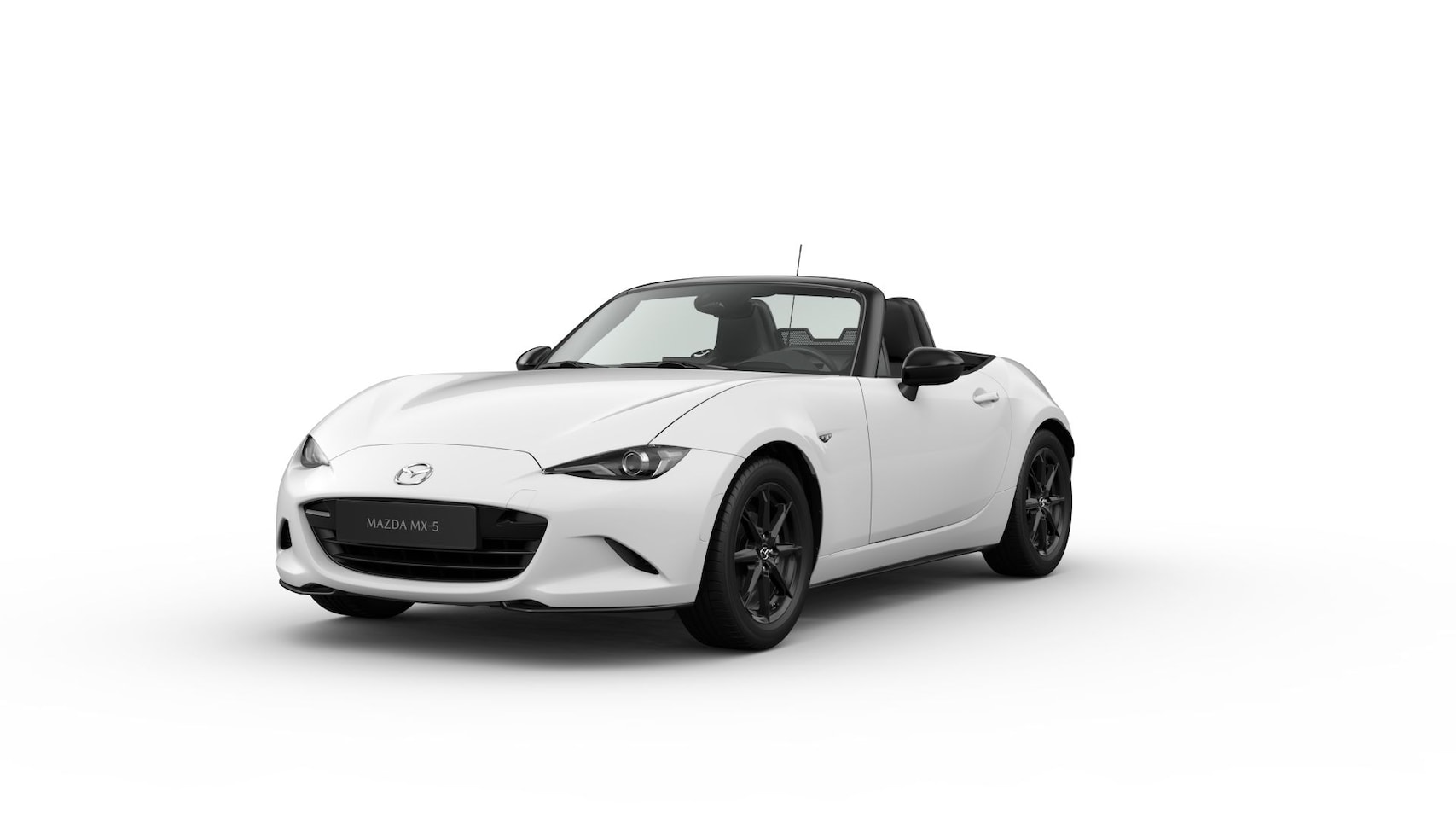 Mazda MX-5 - Roadster Skyactiv-G 132 6MT Prime-Line | 16-inch lichtmetalen velgen in Black Metallic (Sk - AutoWereld.nl