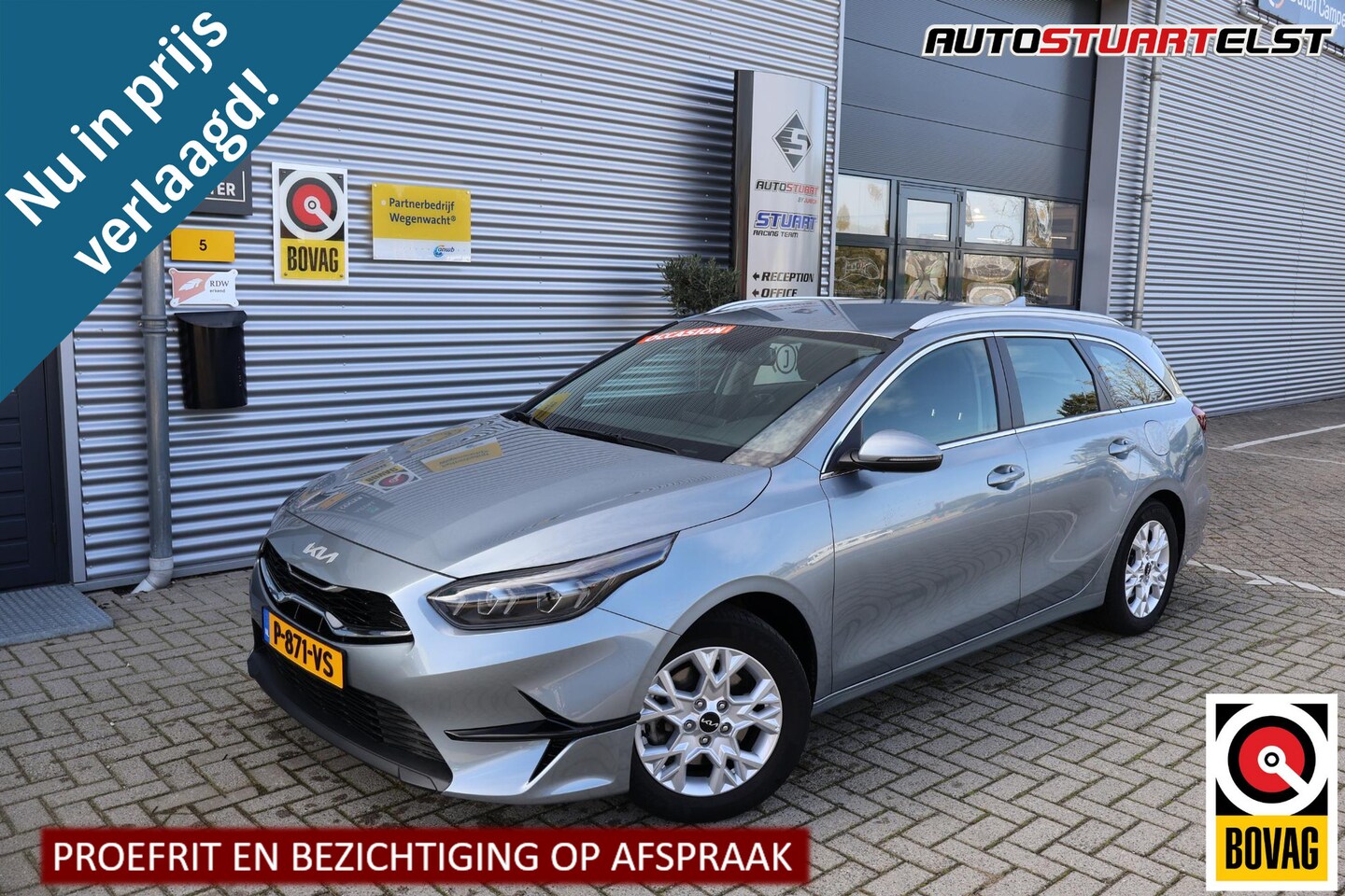 Kia Cee'd Sportswagon - Ceed 1.5 DynamicLine TREKHAAK|NL-Auto|1e-Eigenaar|Navi|PDC+Camera|LED|Lane-Assist|Cruiseco - AutoWereld.nl