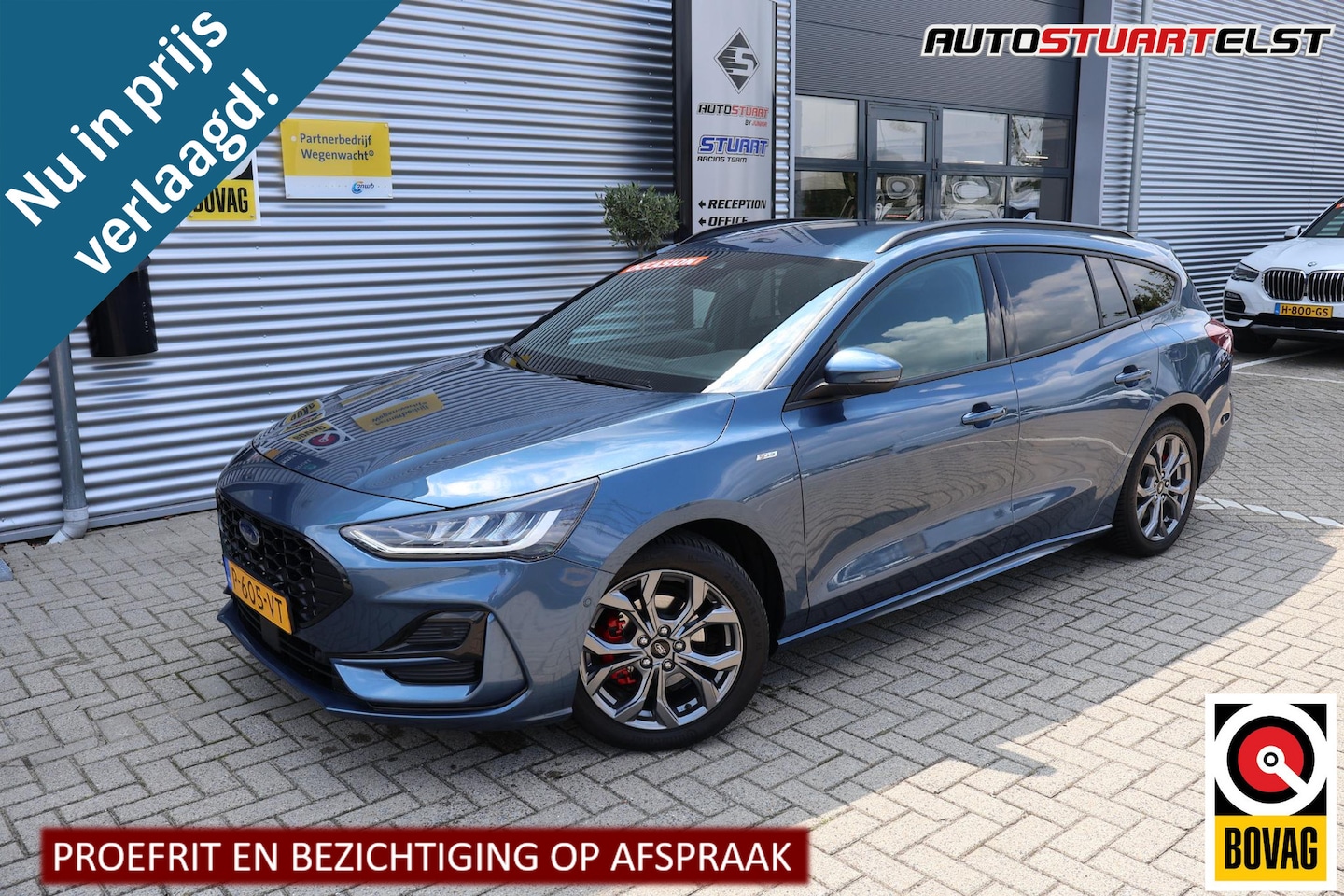 Ford Focus Wagon - 1.0 EcoBoost Hybrid ST Line Style NIEUWE MODEL NL-auto van 1e eigenaar - AutoWereld.nl