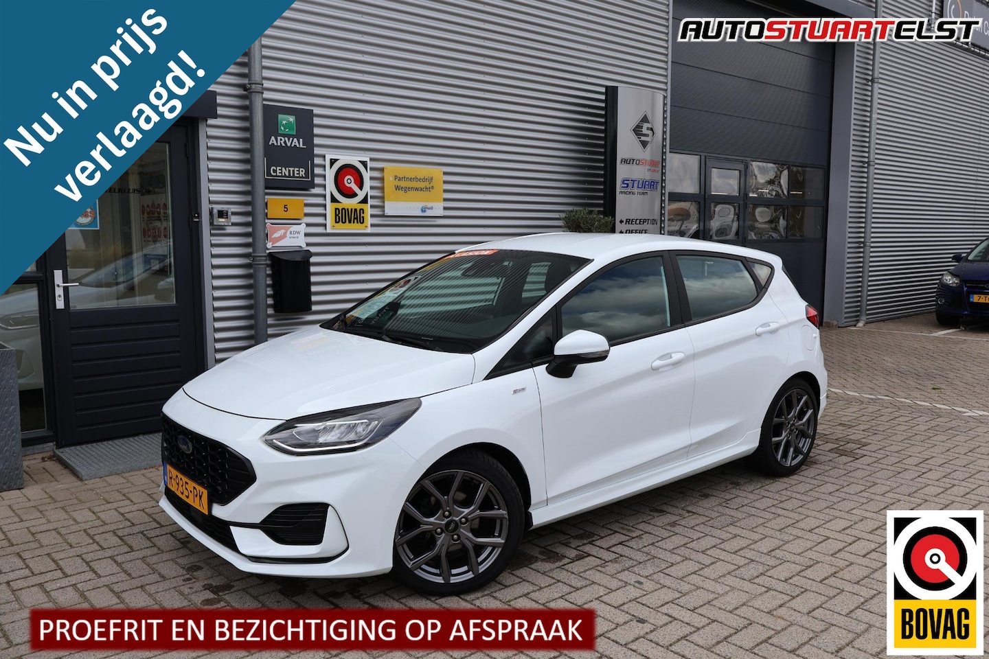 Ford Fiesta - 1.0 EcoBoost Hybrid ST-Line 125pk  1e Eigenaar 4nwe zomerbanden,  NL-Auto Volledig Onderho - AutoWereld.nl