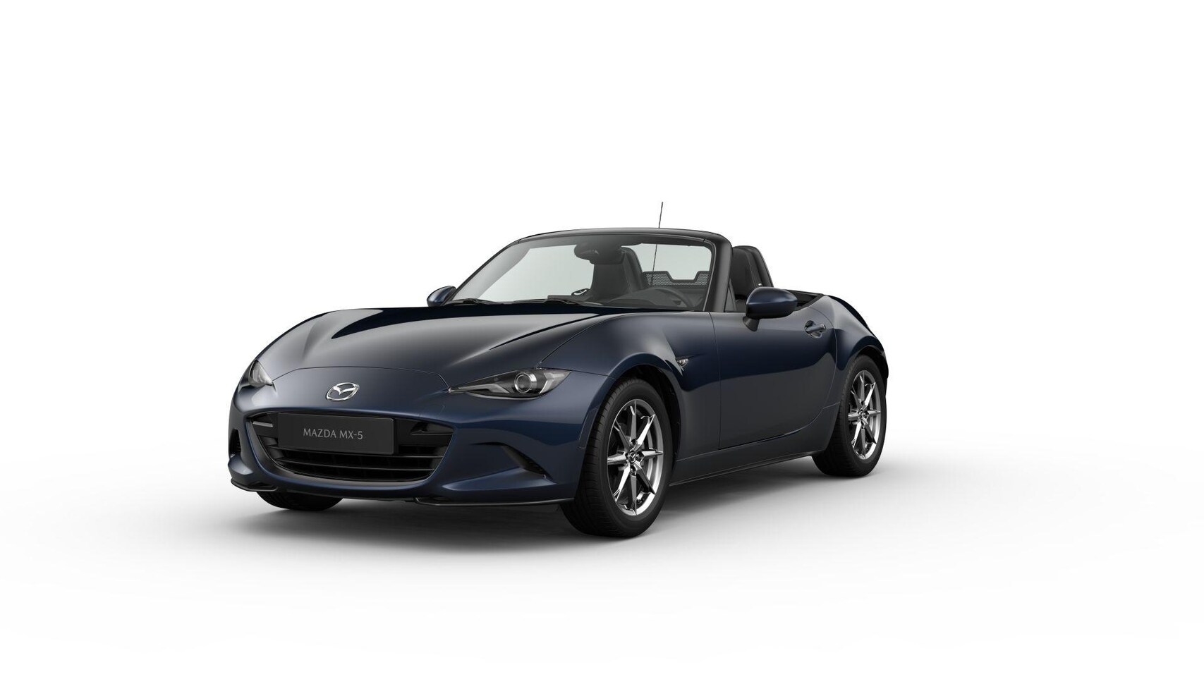 Mazda MX-5 - Roadster Skyactiv-G 132 6MT Exclusive-Line | 16-inch lichtmetalen velgen in Black Metallic - AutoWereld.nl