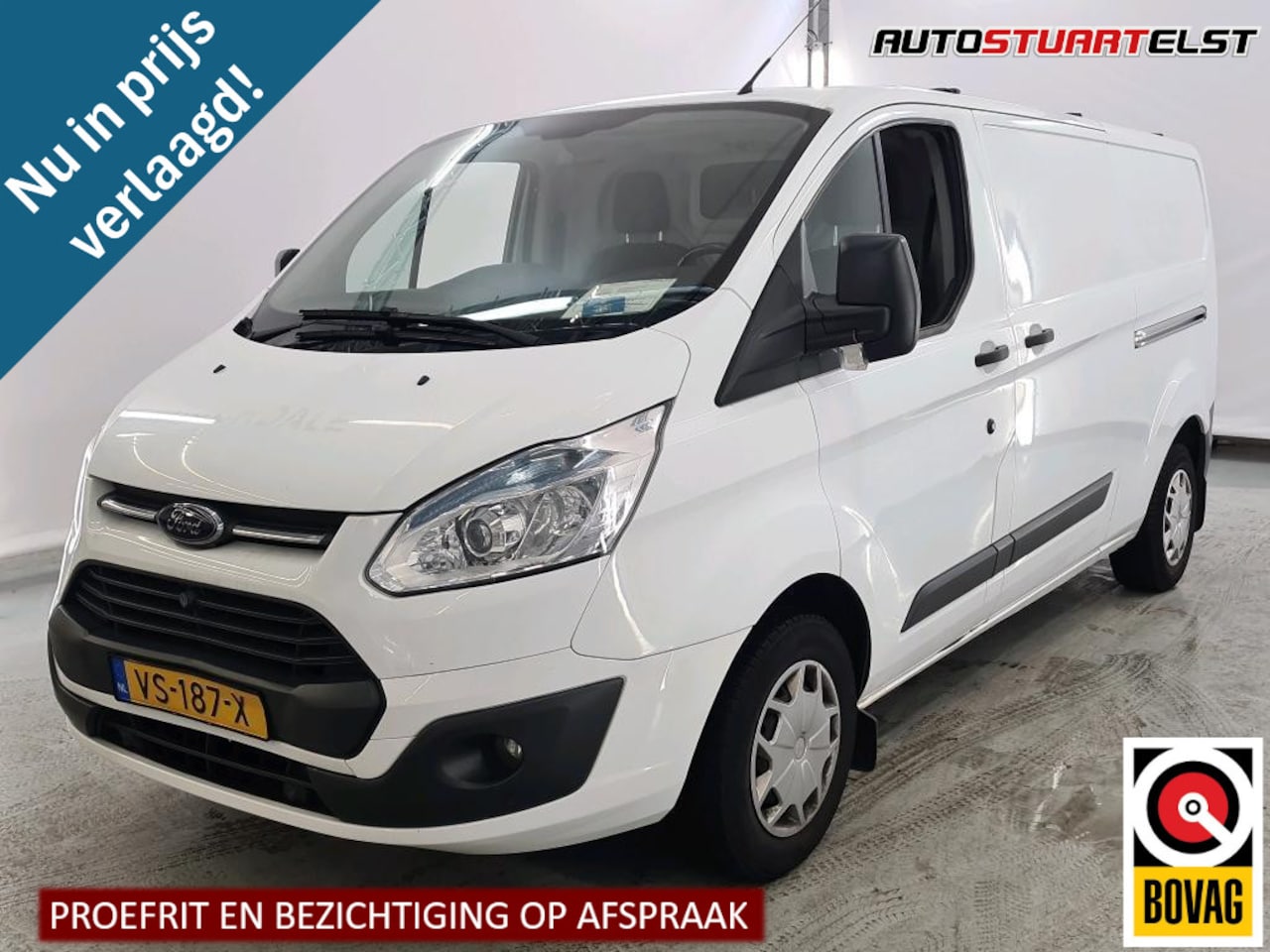 Ford Transit Custom - 310 2.2 TDCI L2H1 Trend Complete Aluminium-Inrichting | 100PK | 1e Eigenaar | NL-Auto | Vo - AutoWereld.nl