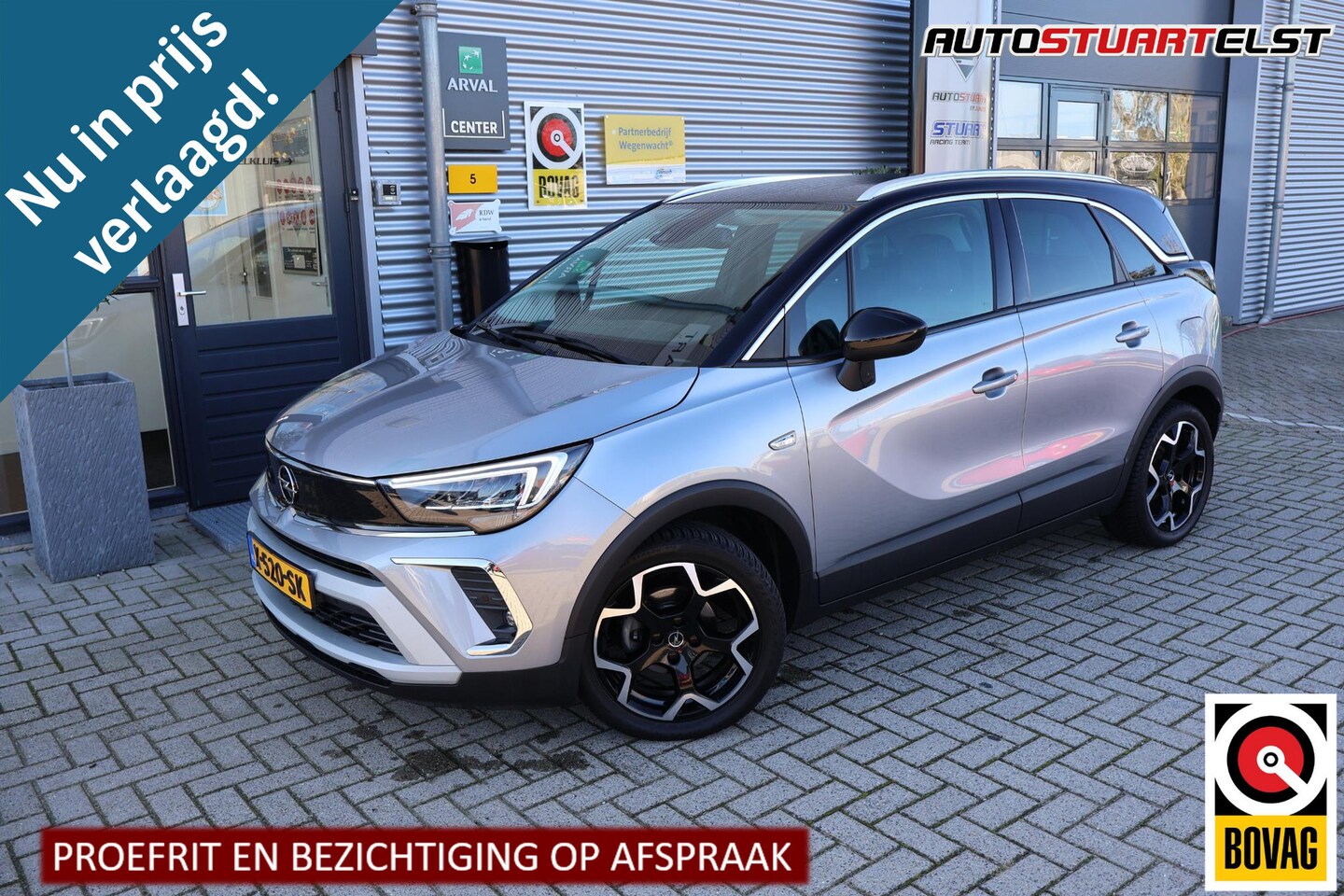 Opel Crossland - 1.2 Edition Stoelverwarming | Airco | LM-velgen | BTW-auto - AutoWereld.nl