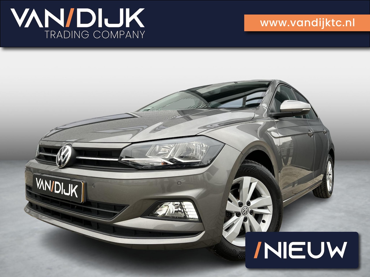 Volkswagen Polo - 1.0 TSI Comfortline Automaat ✓Navigatie ✓Apple Carplay & Android Auto ✓Adapt. Cruise ✓Airc - AutoWereld.nl