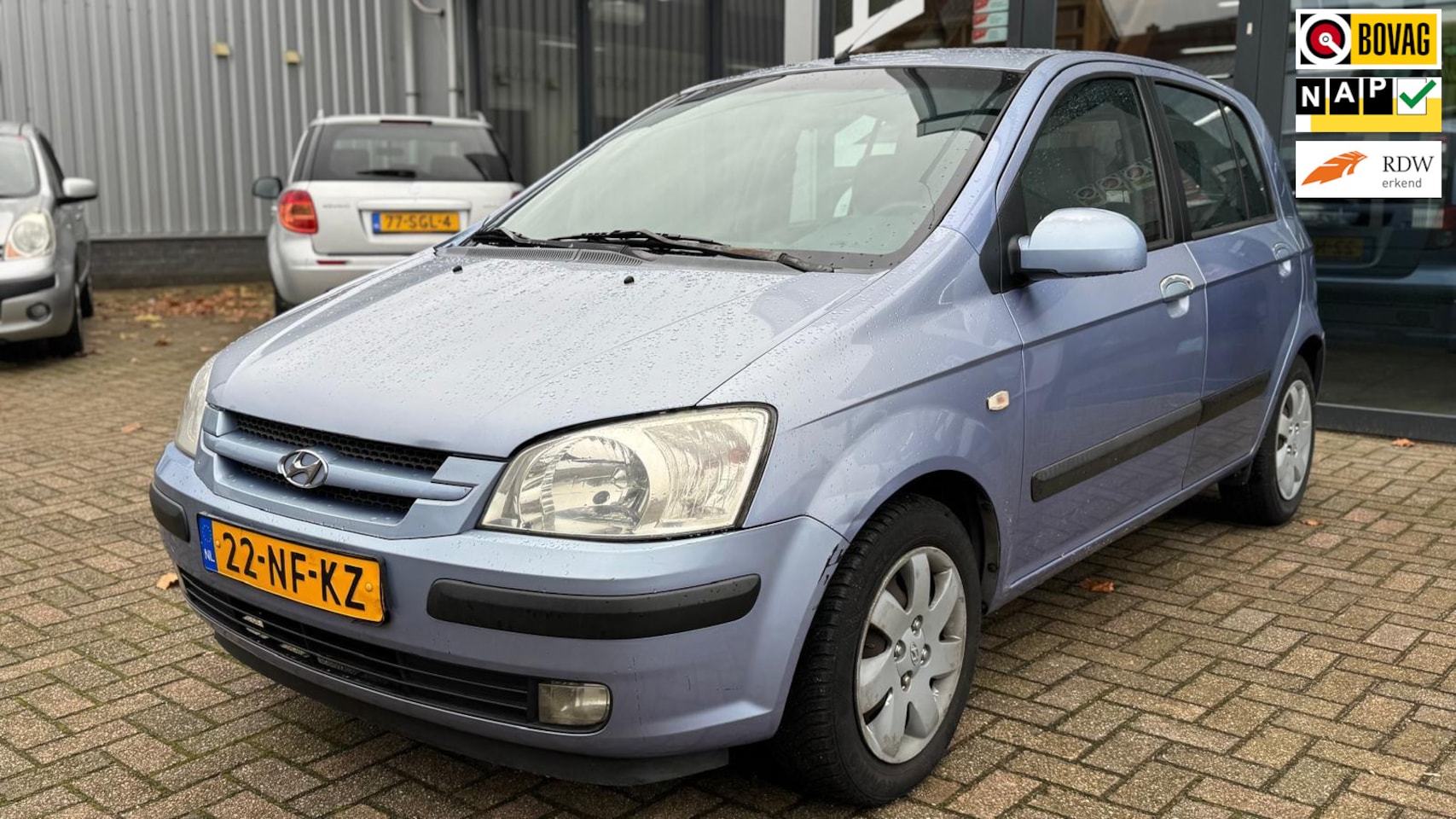 Hyundai Getz - 1.3i GLS 5-deurs airco elektrische pakket Apk 20-11-2025 141dzkm nap - AutoWereld.nl