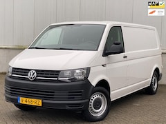 Volkswagen Transporter - 2.0 TDI L2H1 DC NAP I 1e EIGENAAR I DEALER ONDERHOUDEN I AIRCO I KASTINRICHTING I APK