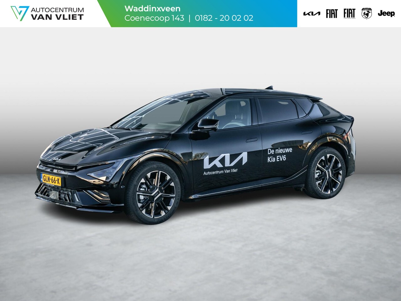 Kia EV6 - GT-Line 84 kWh Nieuw Model l Direct beschikbaar l Stoel ventilatie l dode hoek camera l sc - AutoWereld.nl