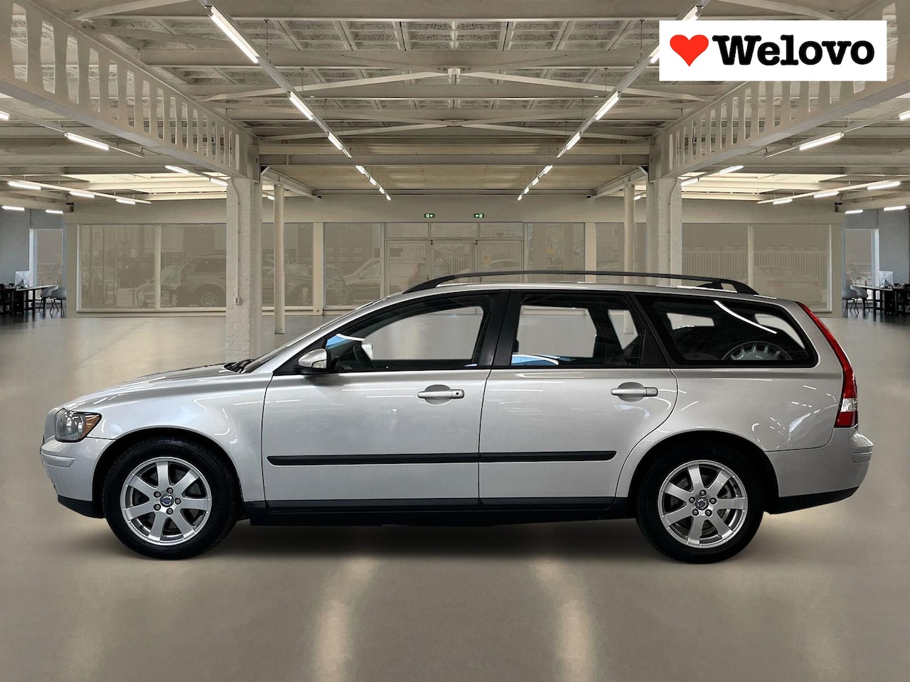 Volvo V50 - 2.4 Kinetic Leder interieur, set winter wielen, garantie.... - AutoWereld.nl