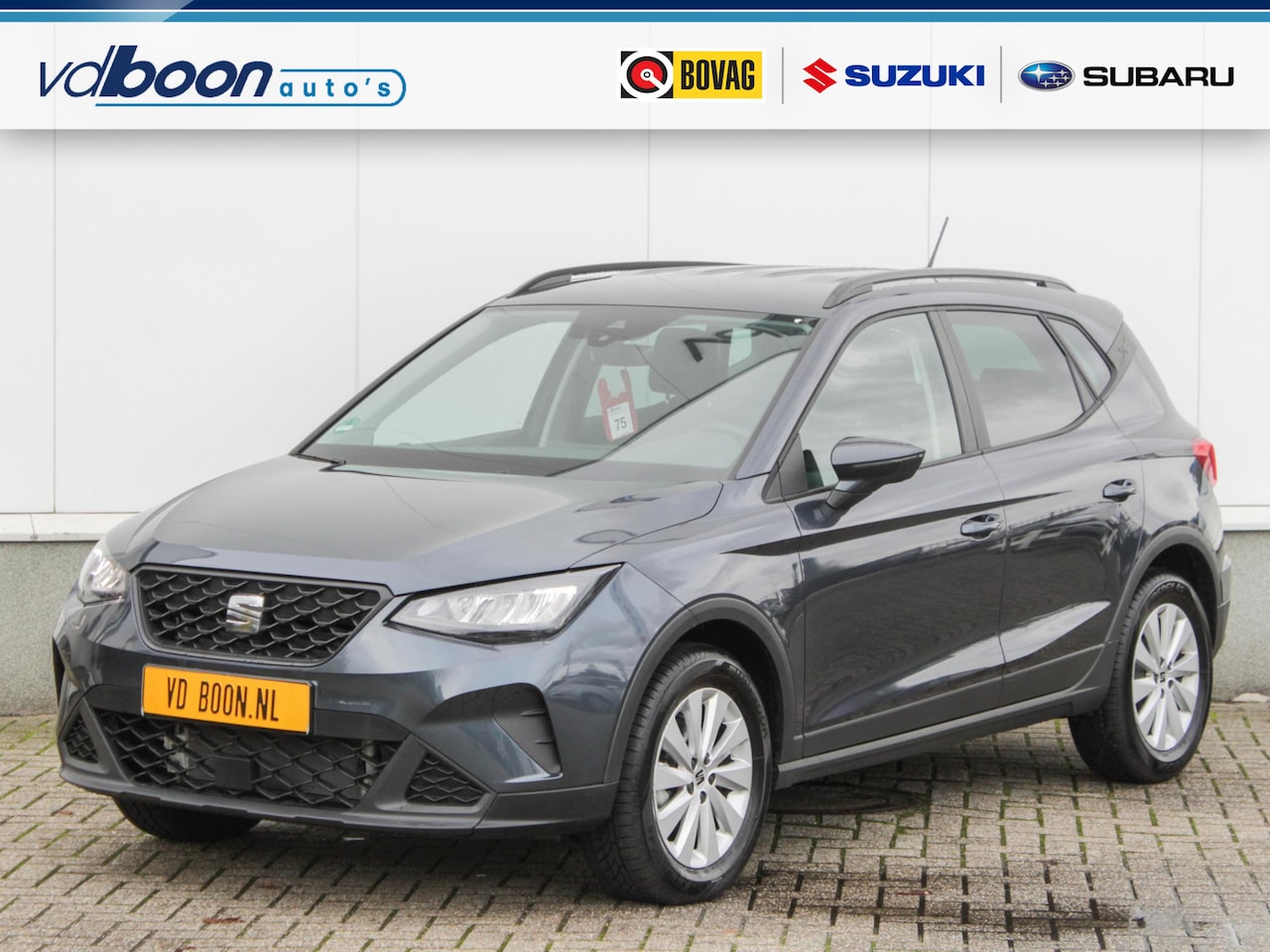 Seat Arona - 1.0 EcoTSI Style Business Connect | Navi | Airco | Park sens | Lm-Velgen - AutoWereld.nl