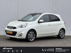 Nissan Micra - 1.2 DIG-S Tekna / Panoramadak / Navigatie / Parkeersensoren achter / Bluetooth