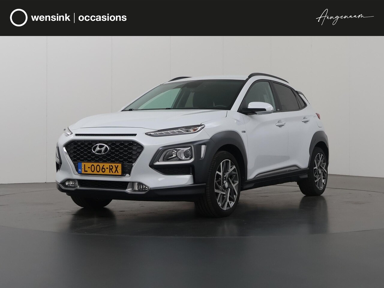 Hyundai Kona - 1.6 GDI HEV Fashion | Trekhaak | Navigatie | Parkeercamera | Climate Control | Apple carpl - AutoWereld.nl