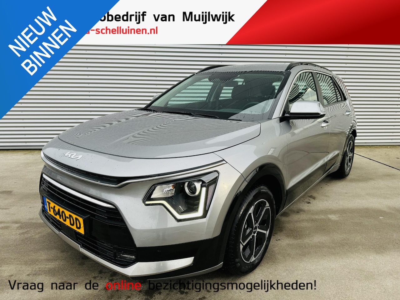 Kia Niro - 1.6 GDi Hybrid DynamicLine Trekhaak | Clima | Cruise | Camera - AutoWereld.nl