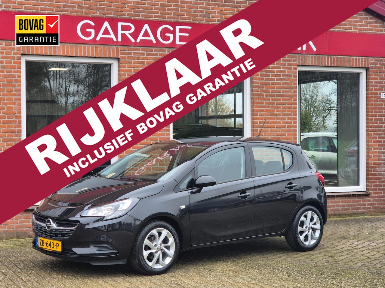 Opel Corsa - 1.4 Innovation 90PK 5drs airco, cruise, navi, carplay, stoelverw, trekhaak RIJKLAAR - AutoWereld.nl