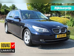 BMW 5-serie - 523i 190pk High Executive automaat ECC/navi/leer/xenon/panodak