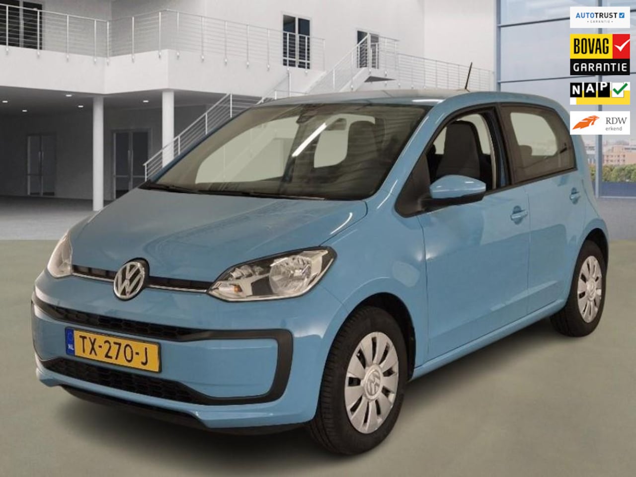 Volkswagen Up! - 1.0 BMT move up! 1e Eig. NL-auto + NAP - AutoWereld.nl