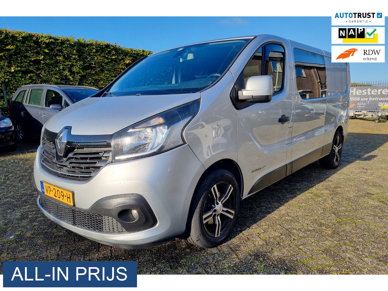 Renault Trafic - 1.6 dCi T29 L2H1 DC Comfort Energy 170PK!! 5-ZITS | GOED ONDERHOUDEN! - AutoWereld.nl