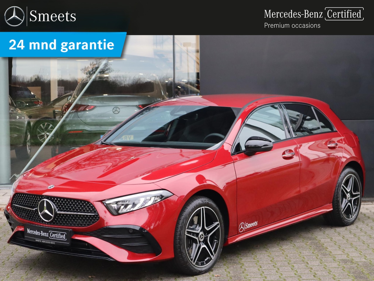 Mercedes-Benz A-klasse - 250 e AMG Line | Stoelverwarming | Sfeerverlichting | Cruise Control | Navigatie | Automaa - AutoWereld.nl