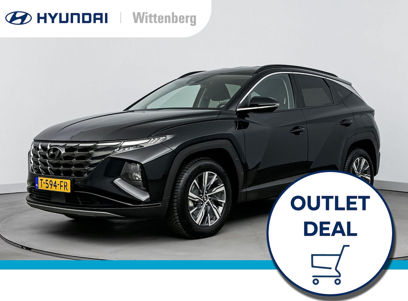 Hyundai Tucson - 1.6 T-GDI HEV COMFORT SMART | OUTLET DEAL! | TREKHAAK | NAVI | CAMERA | CRUISE | CLIMA | 1 - AutoWereld.nl