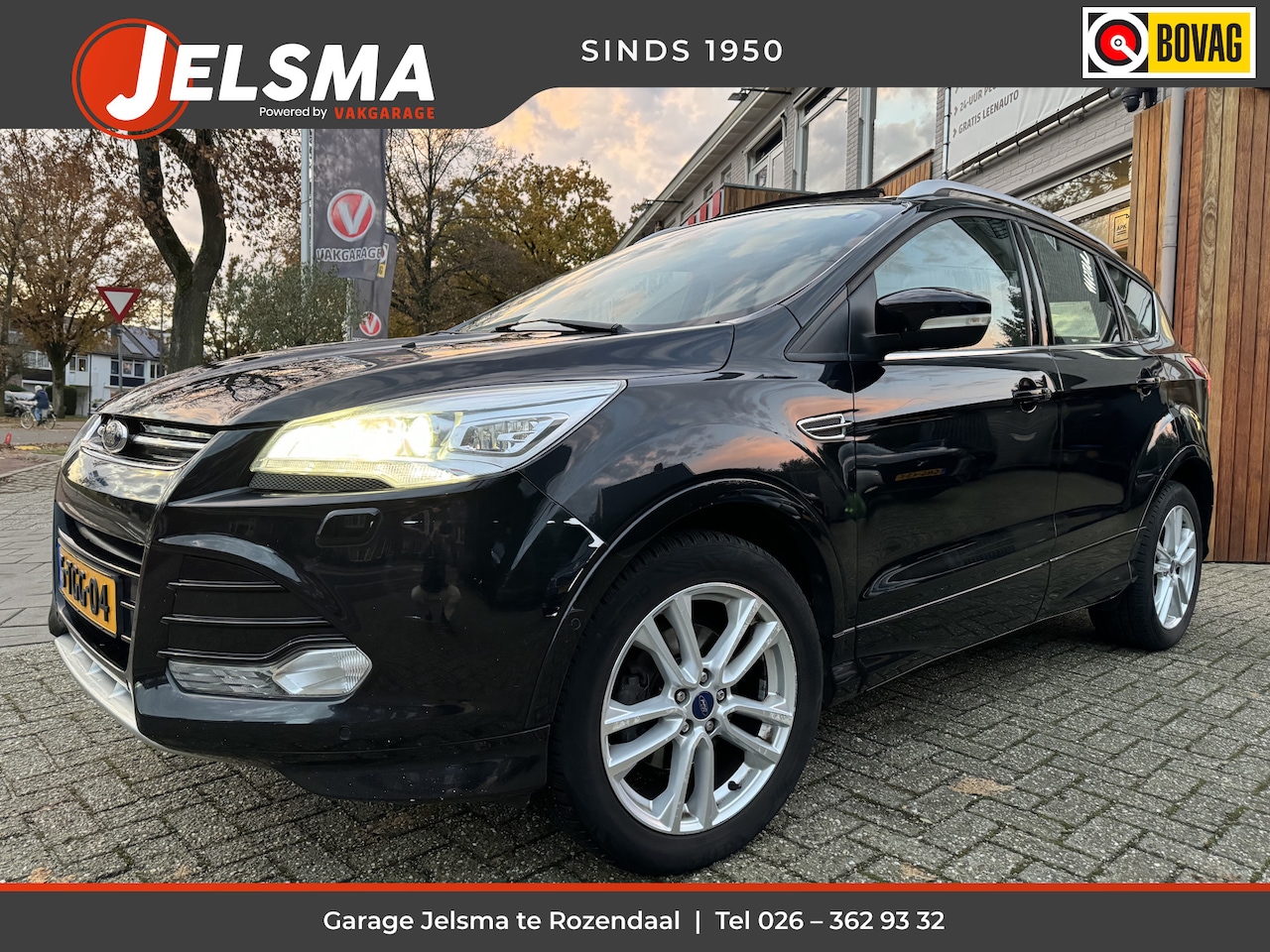 Ford Kuga - 1.6 EB 150pk Titanium Plus, Pano | Trekhaak | Camera - AutoWereld.nl