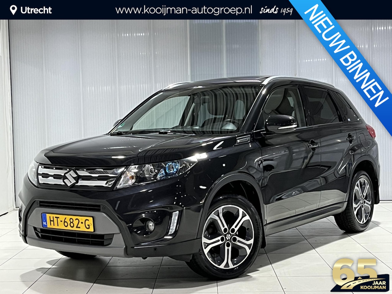 Suzuki Vitara - 1.6 High Executive | Panoramisch schuifdak | Leder/Alcantara | Trekhaak | Keyless - AutoWereld.nl