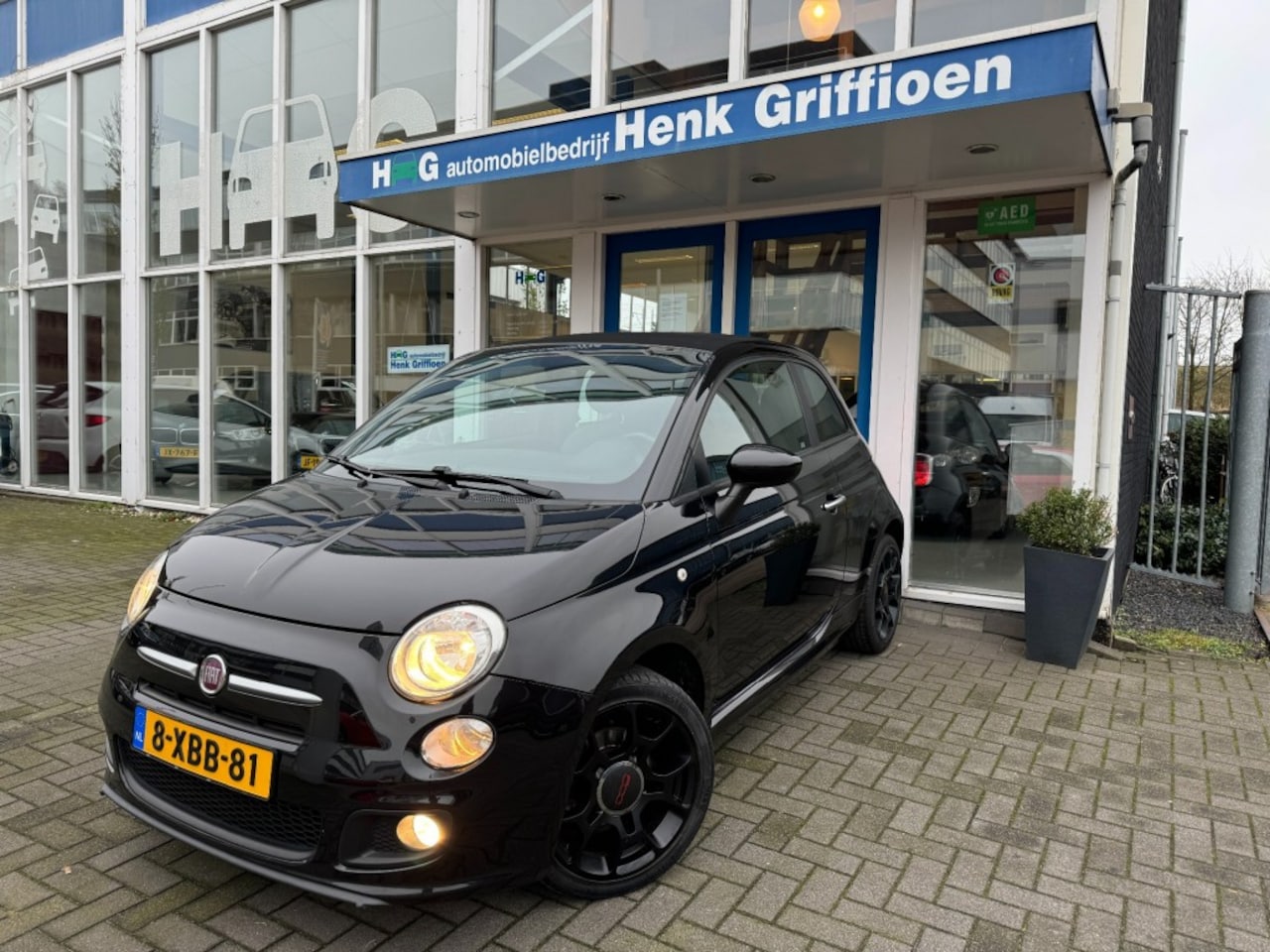 Fiat 500 C - 500C 0.9 TwinAir Lounge Cabrio I Airco I 1/2 Leer I Sportstoelen - AutoWereld.nl