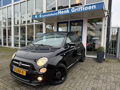 Fiat 500 C - 500C 0.9 TwinAir Lounge Cabrio I Airco I 1/2 Leer I Sportstoelen