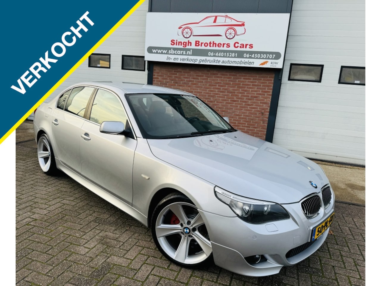 BMW 5-serie - 525i EXE AUT M-PAKKET LEER PDC INRUIL MOG!!!! - AutoWereld.nl