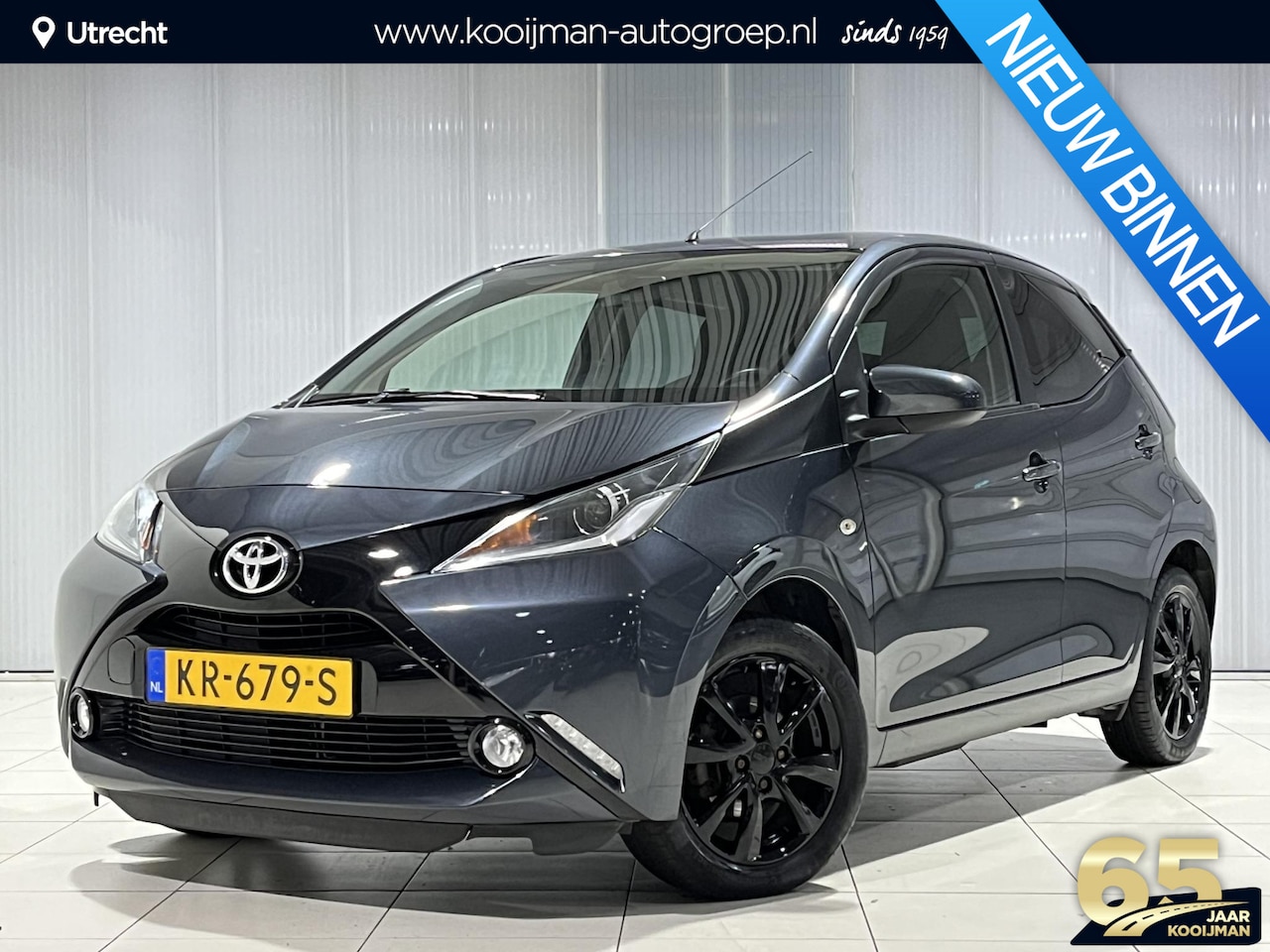 Toyota Aygo - 1.0 VVT-i x-sport Eerste eigenaar! 100% onderhouden. Zeer mooie en sportieve uitvoering - AutoWereld.nl