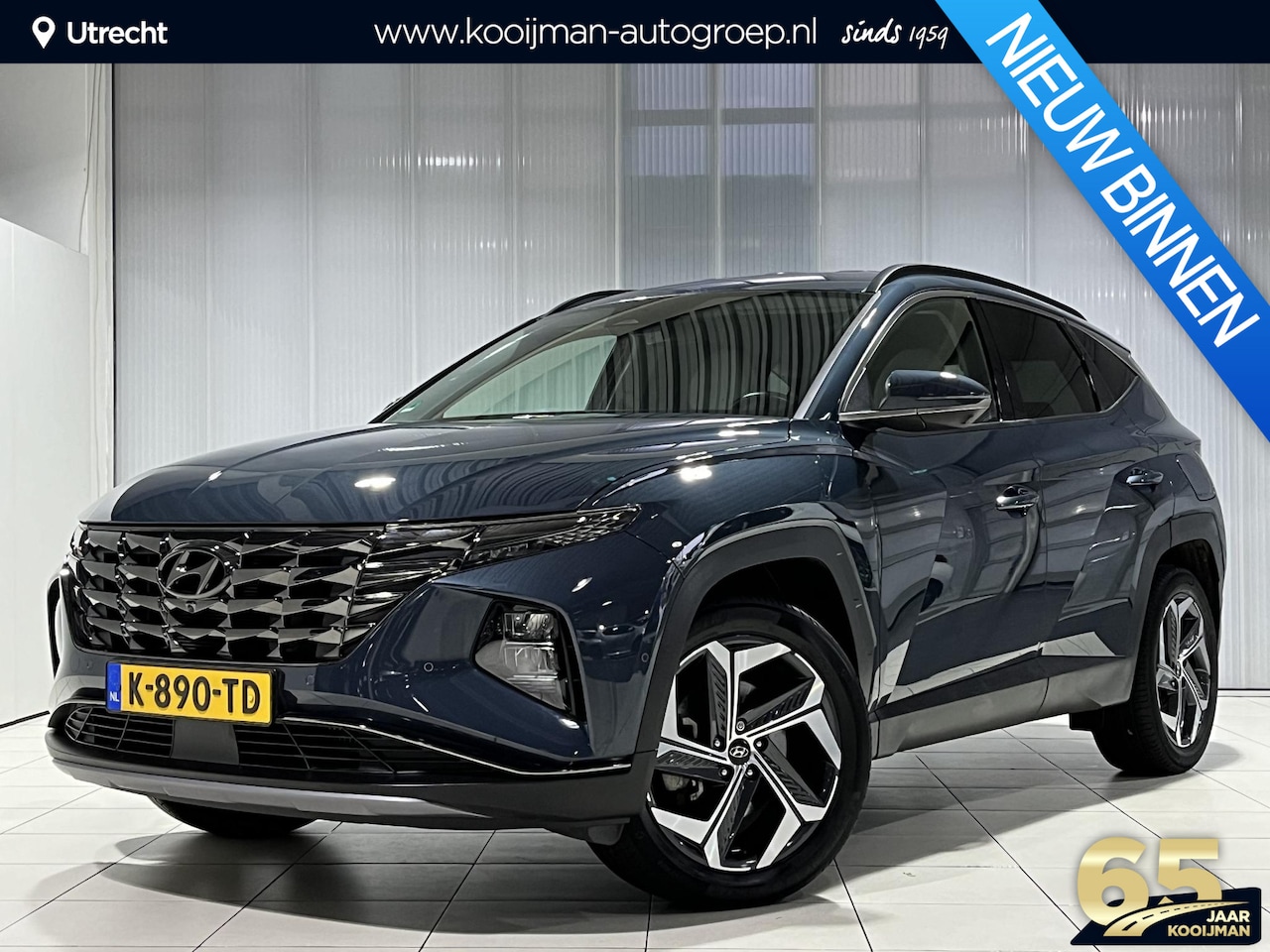 Hyundai Tucson - 1.6 T-GDI HEV Premium | Supercompleet! Stoelventilatie, Ivoren volleder interieur, - AutoWereld.nl