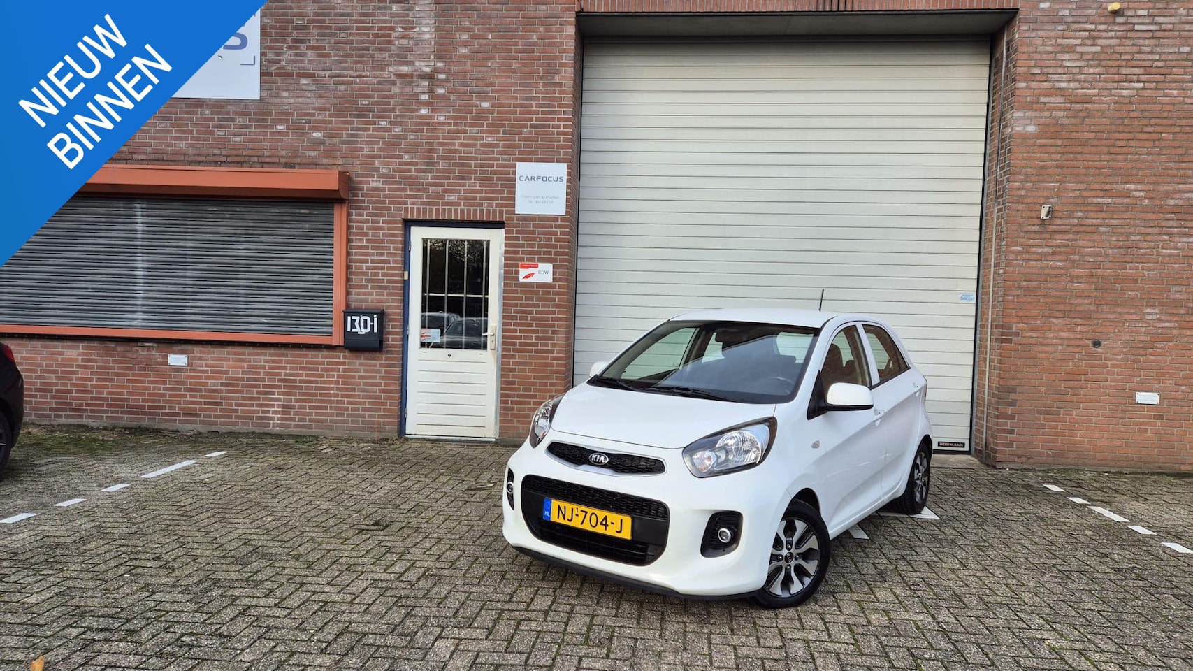 Kia Picanto - 1.0 CVVT EconomyPlusLine Navi 1e eigenaar Camera NAP Airco APK - AutoWereld.nl